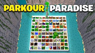 PLAYING PARKOUR PARADISE IN MINECRAFT JAVA EDITION || MINECRAFT || JAVA EDITION