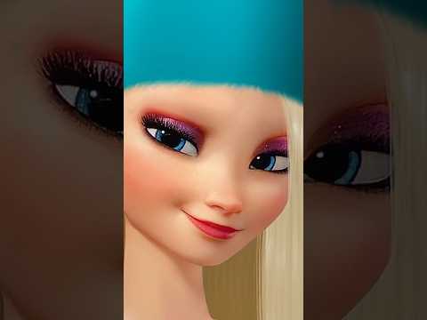 New Elsa’s transformation #frozen #art #disney #russiangirl #shorts