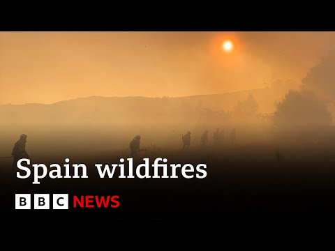 YouTube video thumbnail: Spain Counts the Cost of 'Nightmare' Wildfire Summer