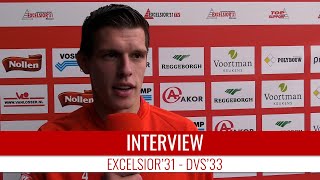 Screenshot van video Tom Koelman: "We vergeten te voetballen" | Excelsior'31 - DVS'33