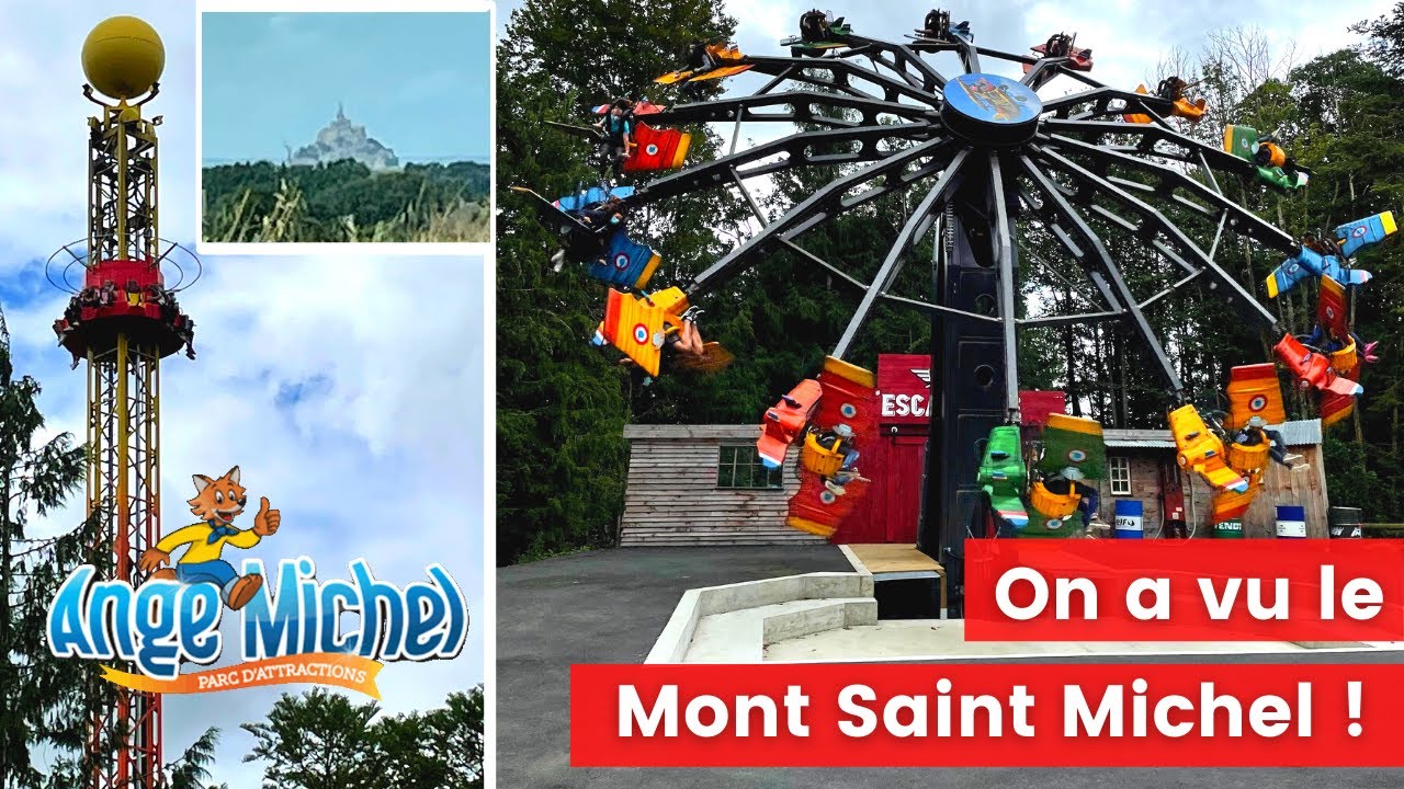 Découverte du Parc Ange Michel, parc d'attractions familial près du Mont Saint Michel