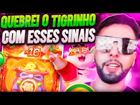 GERADOR DE SINAIS FORTUNE TIGER 💲- MINUTOS PAGANTES JOGO DO TIGRINHO 🐯- COMO JOGAR E GANHAR NO TIGRE