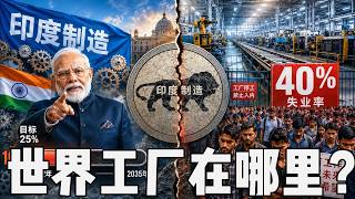 莫迪喊了12年世界工厂，而印度40%年轻人找不到工作？