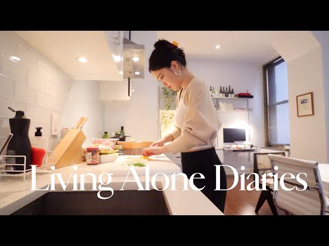 Living Alone Diaries | What I Eat in a Day (simple and easy meals I've been craving)