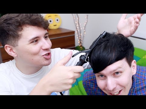 DAN CURLS MY HAIR!