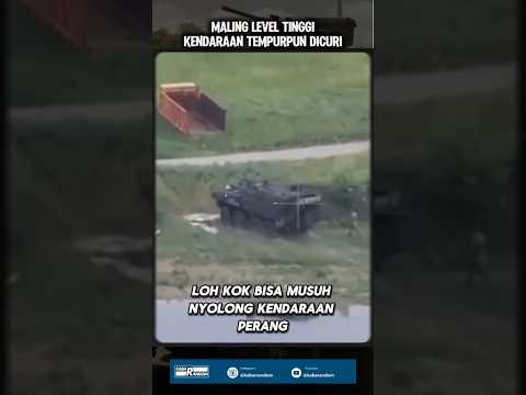 Tentara Rusia Nyolong Kendaraan Tempur