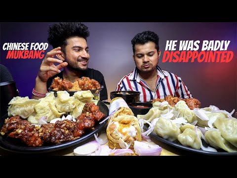 Ultimate fun Mukbang with Bhanu Bhaiya (my elder brother) | CHINESE FOOD MUKBANG