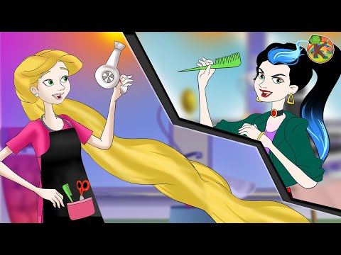 Princess Rapunzel vs. Evilia | KONDOSAN in French - Fairy Tales & Bedtime Stories