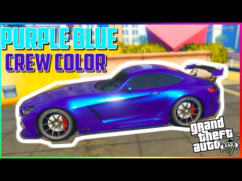 gta v modded crew color