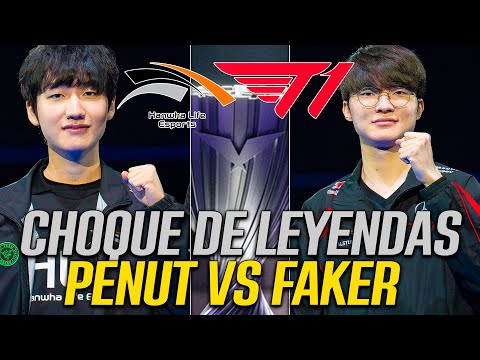 CHOQUE DE LEYENDAS EN KOREA | HLE VS T1 | FAKER BUSCA REVANCHA CONTRA PAPÁ PEANUT