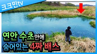 수풀이 우거진 강 포인트에서 만난 봄 배스의 손맛!(feat.의성, 상주, 군위)
