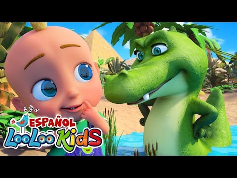 El Crocodrilo 🐊 ¡Cuidado! Divertido Está a Punto de Pasar - Canción Infantil con LooLoo Kids Español