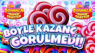 SWEET BONANZA SUPER SCATTER 🍭 BÖYLE KAZANÇ GÖRÜLMEDİ