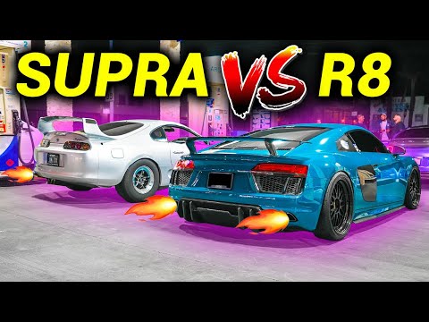 TAKING MY AUDI R8 TO A JDM CARMEET!!!