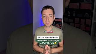 Dividenden statt Minijob?! 🤑