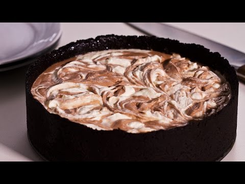 No-Bake Nutella Swirl Cheesecake