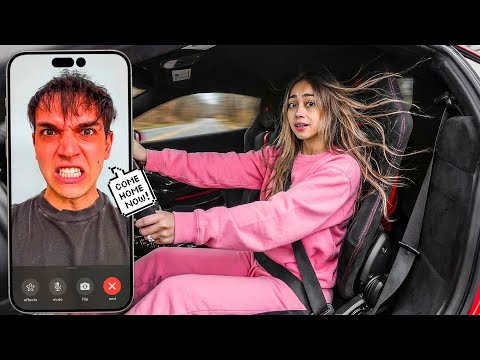Driving My Husband's Supercar Without Him Knowing (BAD IDEA!)