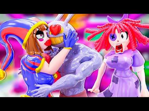 JAX LOVE POMNI & RAGATHA?! The Amazing Digital Circus Animation