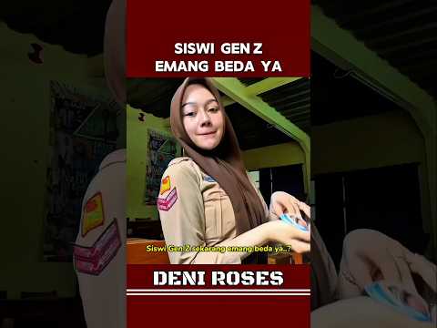 SISWI INI BUKANNYA BELAJAR MALAH DANDAN #shortsviral
