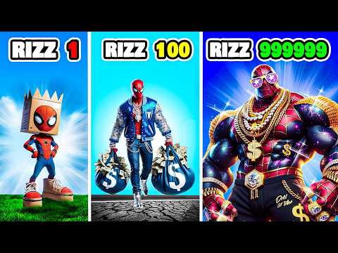 Upgrading to Rizz SPIDERMAN