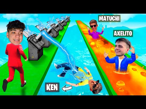 MINIJUEGO con KEN, AXELITO y MATUCHI! (GTA 5 Online) 😱