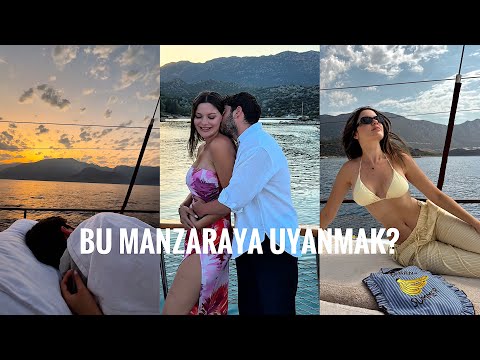 TEK TÜRK BİZİZ! TEKNEDE 3 GÜN #kaş #fethiye #melylog