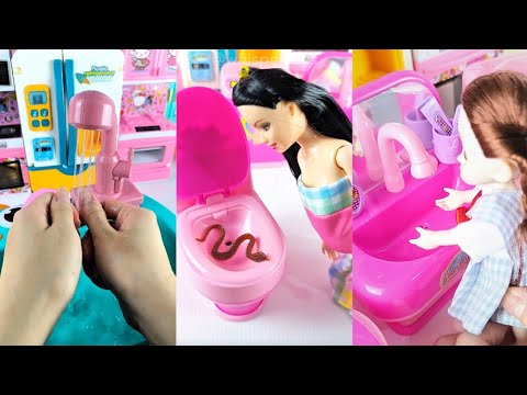 Compilation Satisfying with Unboxing & Review Miniature Kitchen Set part 55 #asmrtoys