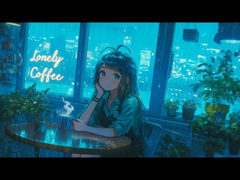 Relaxing Sleep Music & Coffee Shop Rain - Peaceful Piano Music, Deep Sleep Music