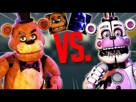 QUEM É O MELHOR JOGO DE FNAF? - Batalha de FNAF PT-BR