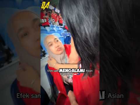 PEREMPUAN INI KESURUPAN SAAT INDONESIA VS AUSTRALIA 🤯