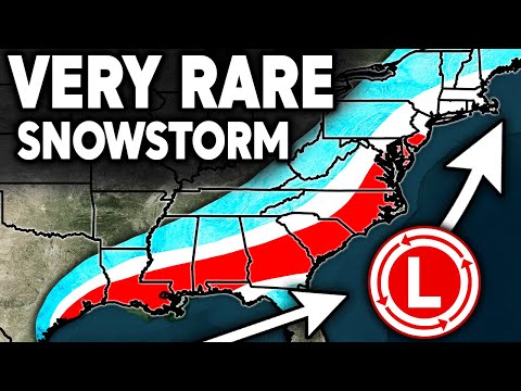 Models Calling for Extremely Rare Snowstorm... Record Smashing Cold