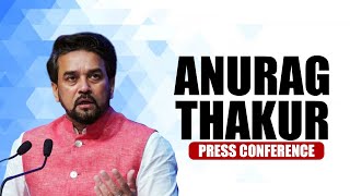 LIVE: Anurag Thakur Releases BJP’s Charge Sheet (Aarop Patra) Against AAP Govt | Arvind Kejriwal