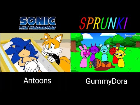 Sonic's Funeral x Incredibox Sprunki Funeral | Animation Comparison