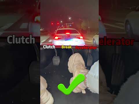 Be sure to step on the brakes correctly, otherwise it will be very dangerous!