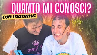 A CHI È DEIDCATA LA MIA CANZONE?😱Quanto mi conosci challenge con MAMMA❤️