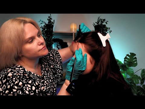 ASMR Scalp Check On A Real Person