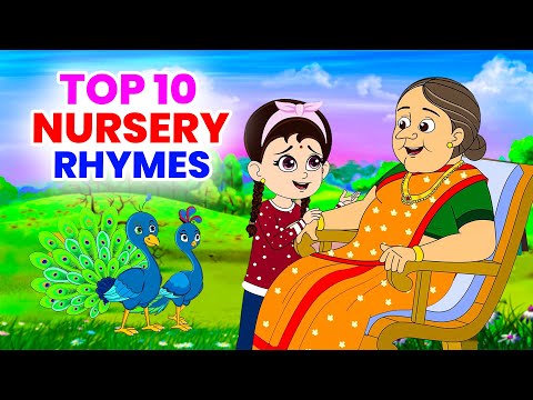 Top 10 - Ten Most Popular Nursery Rhymes Collection Vol. 1 with Lyrics | Kids Videos For Kids