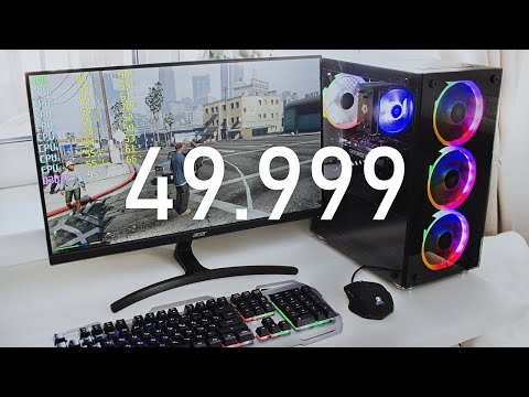 РАБОЧЕЕ МЕСТО ЗА 49999 №1 / СБОРКА ПК С МОНИТОРОМ И ДЕВАЙСАМИ