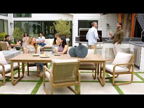 Havana 7 Piece Patio Dining Set Youtube thumbnail image number 8