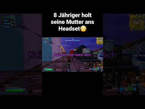 Die Mutter hat gut reagiert! #fortnite #randomteams #trollen #lachflash