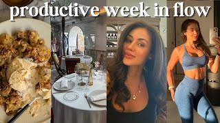 productive weekly vlog: healthy recipes, work days, fam time, routine