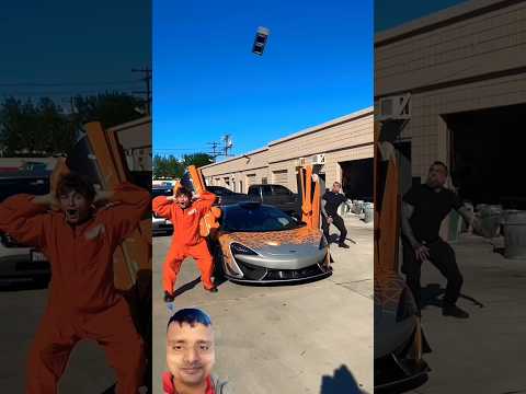 I RUINED A $5000000 SUPER CAR WITH THIS PRANK 😄 Topperguild #trending #Viralshorts