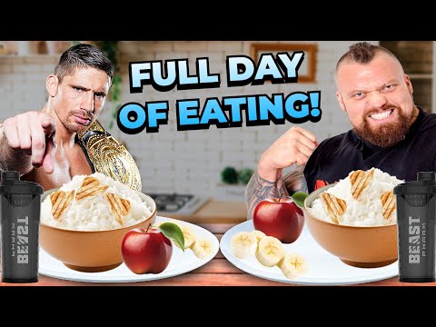 Eddie Hall Rico Verhoeven Full Day of Eating