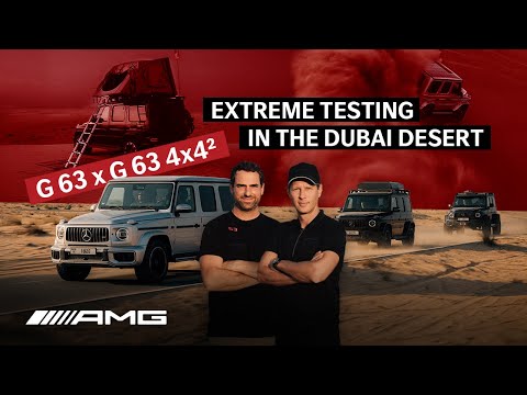 INSIDE AMG – Driving the G 63 through the Extremes of the Dubai Desert
