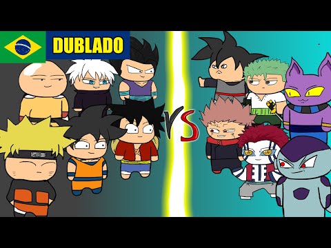 PERSONAGENS DE ANIME NO BLOX FRUITS DUBLADO! VERSO FRUITS - O FILME