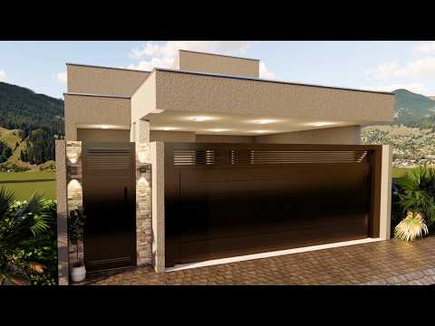 CASA PEQUENA E MODERNA | 3 QUARTOS  | PLANTA BAIXA !!