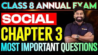 CLASS 8 Annual Exam | Chapter 3 | Most Important Questions | Eduport