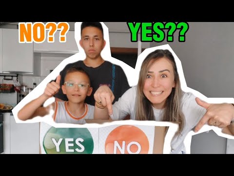 YES NO CHALLENGE! TİKTOK OYUNLARI YEMEK YARIŞMASI