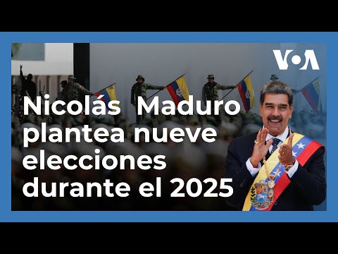 Maduro plantea varias elecciones en Venezuela este año, pese a cuestionamientos a presidencial