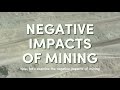Impacts of Mining on Communities
